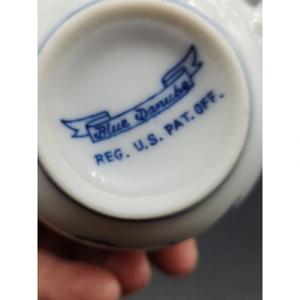 Blue Danube China Tea‎ Cup And Saucer Set